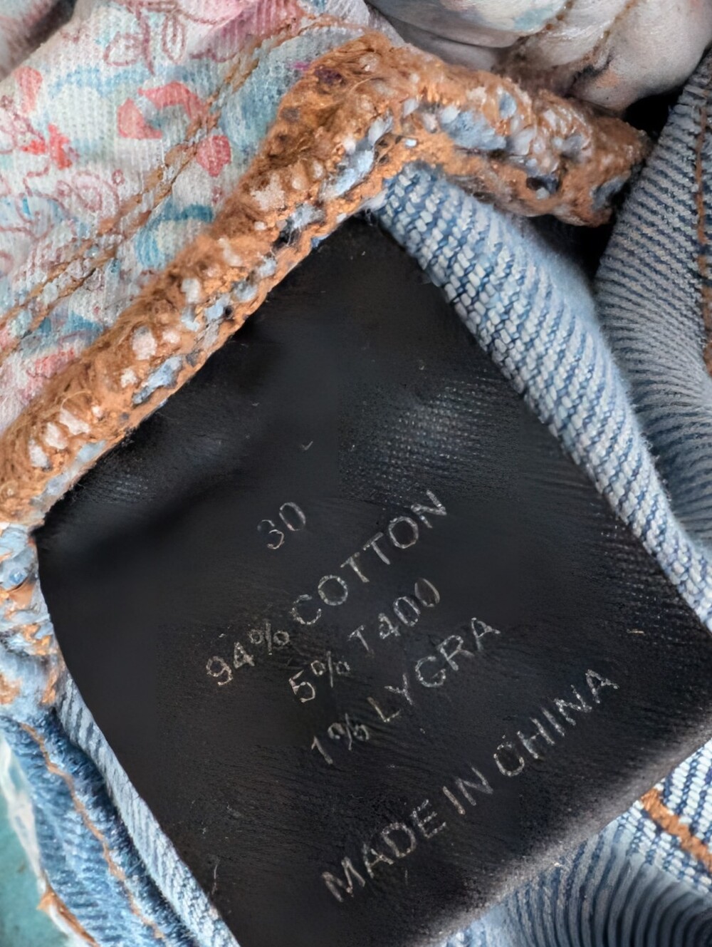 Johnny Was Patchwork Boyfriend Jeans - Picture 7 of 10